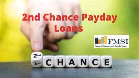 Second Chance Payday Loans With No Fees